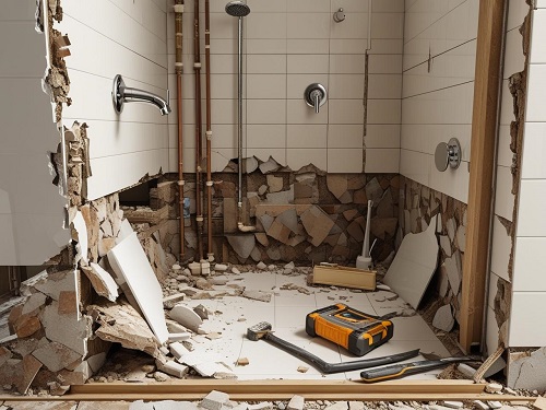 Bathroom Renovation Demolition