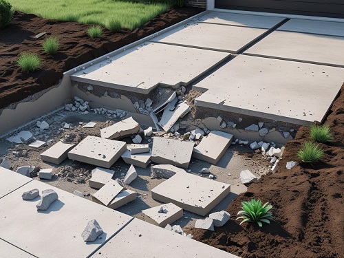 Driveway Concrete Removal