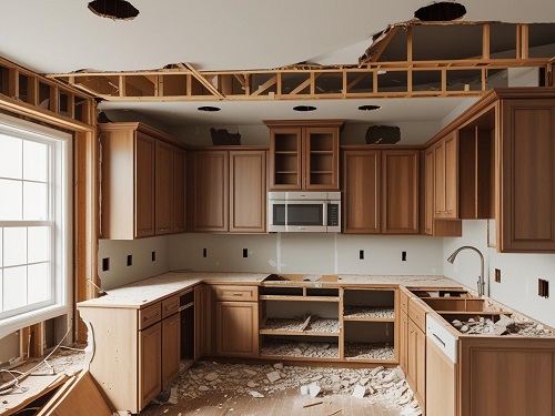 Kitchen Remodel Demolition