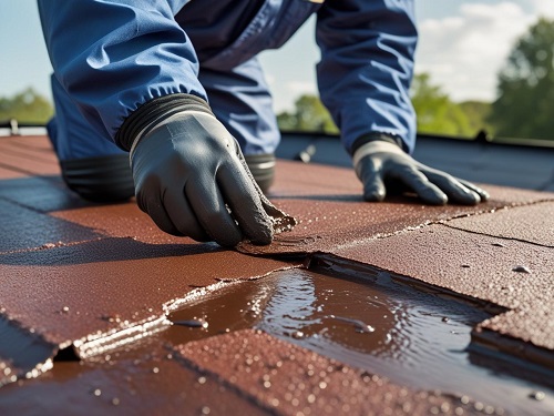 Roof Sealant Application