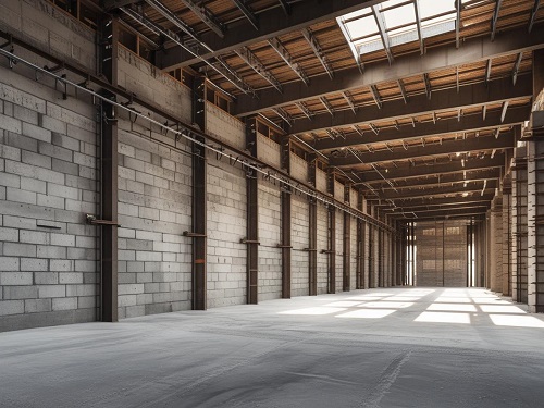 Warehouse CMU Construction